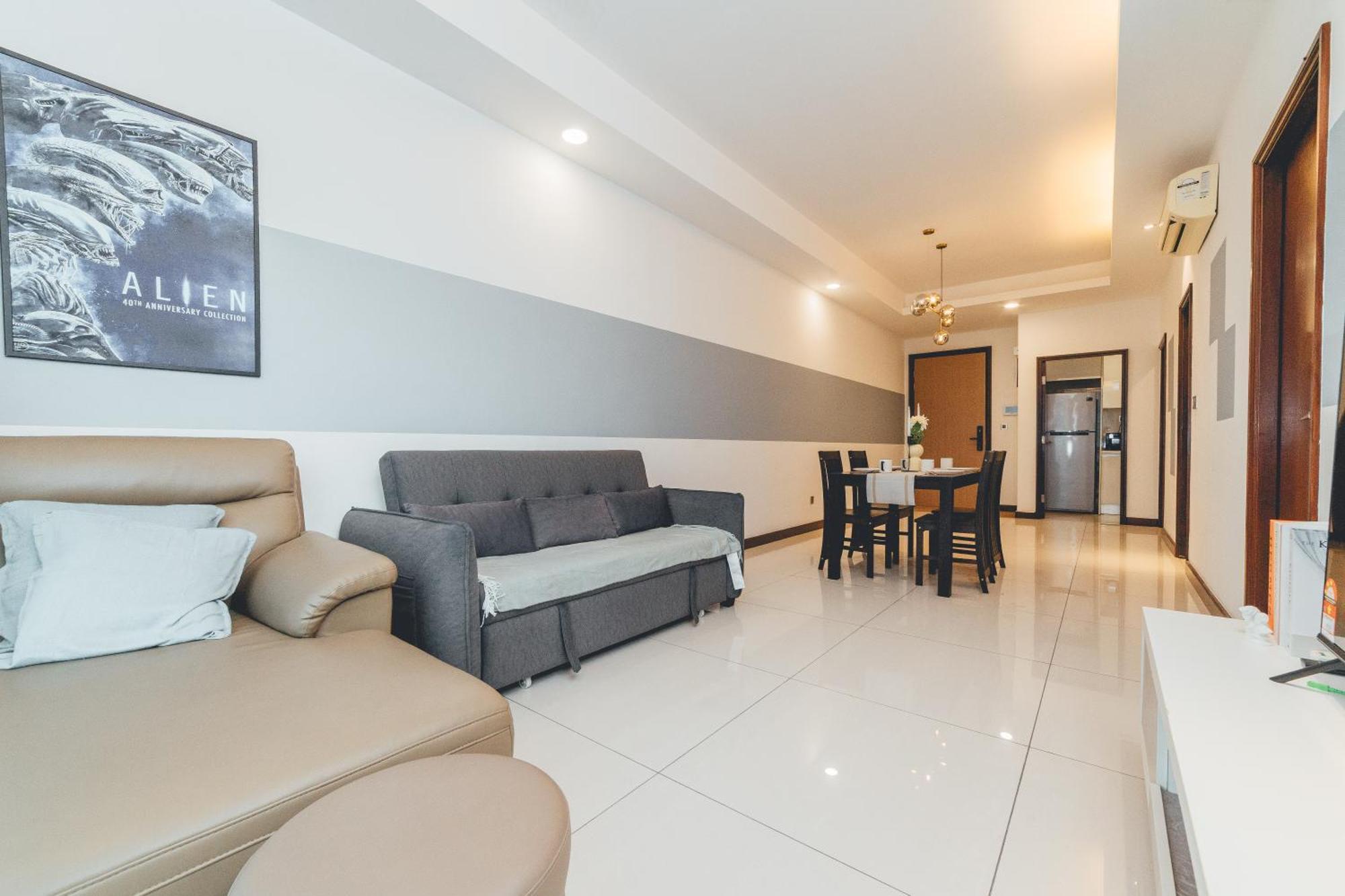 Paragon Residence 2Br4Pax Sleek Stay Nr Ciq Midvalley By Our Stay 新山 外观 照片